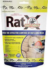 RatX 620118 Bait Disc, Pellet, 1 lb Bag