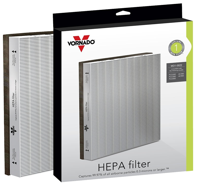 VORNADO MD1-0022 True HEPA Filter, 13 in L, 11 in W
