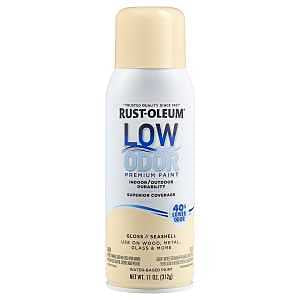 Rust-Oleum 388275 Premium Paint, Gloss, Seashell, 11 oz Aerosol Can
