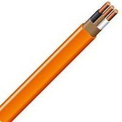 Romex 10/2NM-WGX100 Building Wire, #10 AWG Wire, 2 -Conductor, 100 ft L, Copper Conductor, PVC Insulation