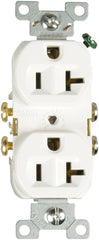 CR20W WHT COM GRD RECEPT 20A