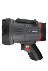 Coast LS50R Spotlight, 2-Lamp, LED Lamp, 5000 Lumens, Polymer Fixture, Black Fixture