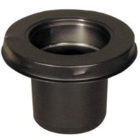 Selkirk JM6ASE Stove Pipe Adapter, 6 in Dia, Stainless Steel, Black