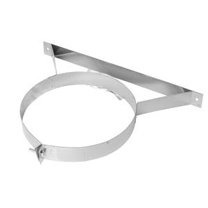 Selkirk JM8WB Wall Band, 8 in Dia, Stainless Steel