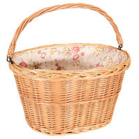 65230 WICKER BASKET WOOD LARGE