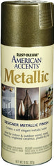 Rust-Oleum 202646 Metallic Spray Paint, Metallic, Aged Bronze, 12 oz, Can