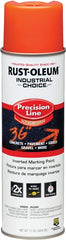 Industrial Choice 203026 Inverted Marking Spray Paint, Semi-Gloss, Alert Orange, 17 oz, Can
