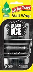 AIR FRSHNR VENT WRAP BLACK ICE