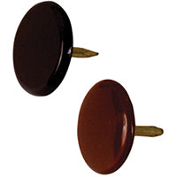 Hillman 122679 Thumb Tack, 15/64 in Shank, Metal, Painted, Brown, Flat Head, Sharp Point