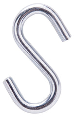 ProSource LR373 S-Hook, 100 lb Working Load, 0.229 in Dia Wire, Steel, Zinc