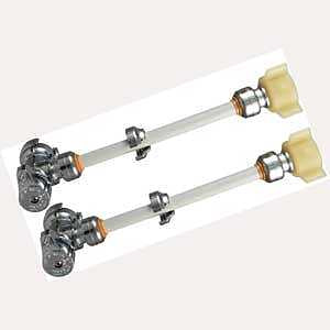 23387 CHROME DZR BRASS FAUCET