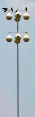 Heath MP-15G Telescoping Gourd Pole, 15 ft H, Steel
