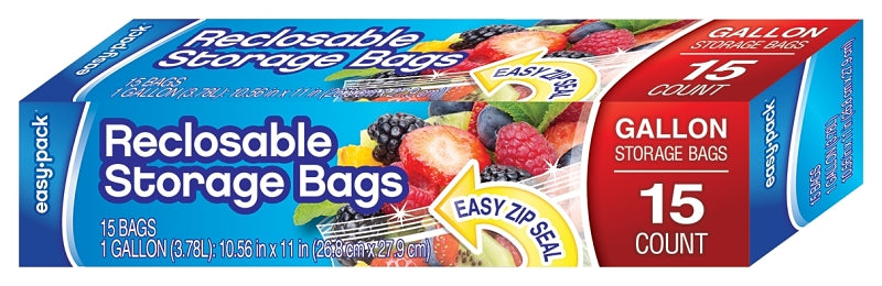 Easy Pack 1305 Storage Bag, 1 gal Capacity