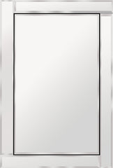 Renin 200240 Brazing Frameless Fashion Mirror, 31 in W, 24 in H