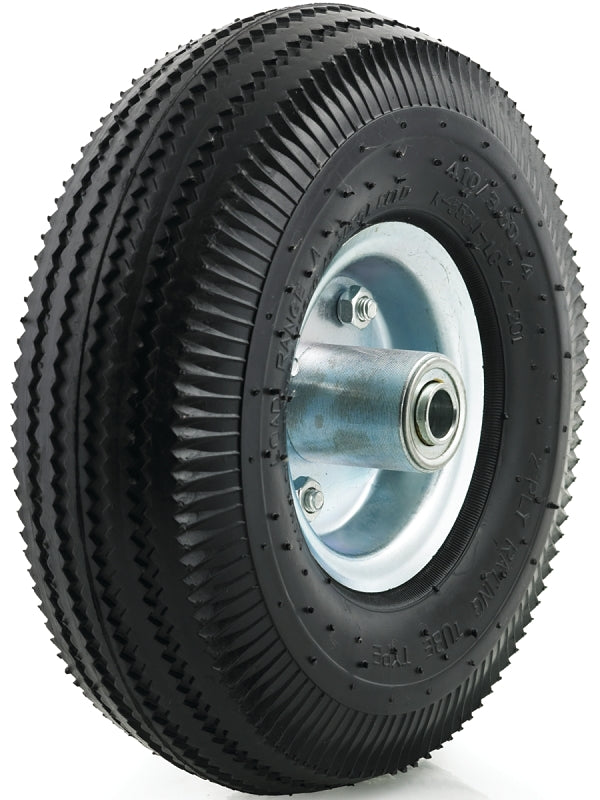 Dh Casters W-PN10350ROC Pneumatic Wheel, 5/8 in Dia Hub