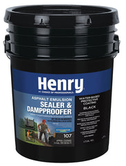 Henry HE107074 Emulsion Sealer, Black, 18 L Pail, Liquid