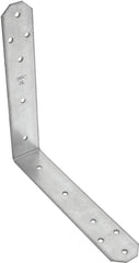 MiTek BL6 Multi-Purpose Corner Brace, 6-9/16 in W, 1-1/4 in D, Steel, G90 Galvanized