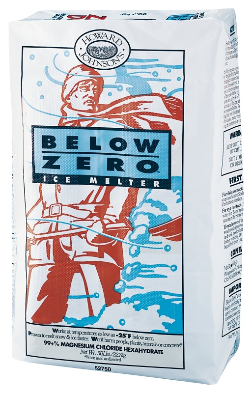HJ Zero Ice 9574 Ice Melter, Granular, Aqua/White, 50 lb Bag