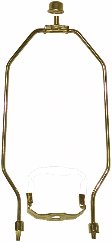 Atron 01247/LA102 Lamp Harp, 8 in L, Metal, Brass Fixture