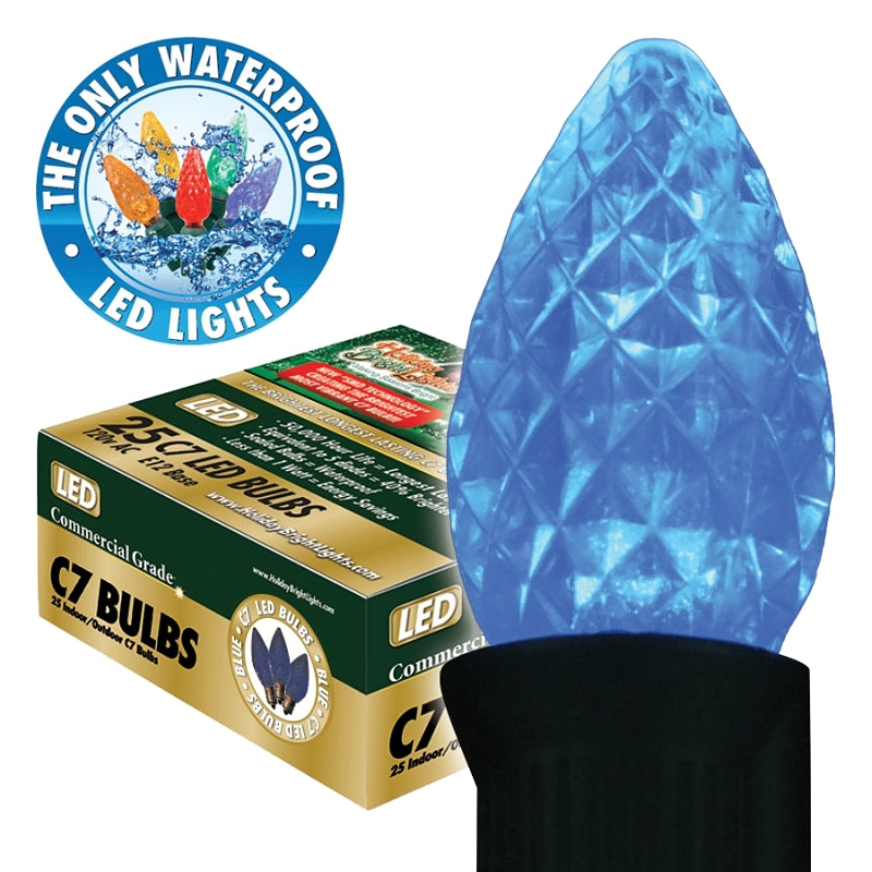 BULB SMD C7 LED BLUE BX25