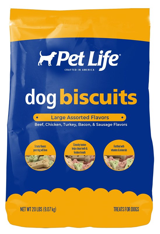 Pet Life 984 Dog Biscuit, L Breed, 20 lb