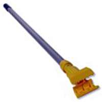 Rubbermaid Gripper FGH226000000 Wet Mop Handle, 60 in L, Clamp, Aluminum, Gray