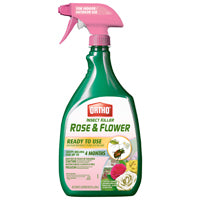 Ortho 0345610 Insect Killer, Liquid, Spray Application, Flowers and Roses, Ornamental shrubs Garden, 24 oz Bottle