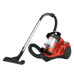 Bissell Zing II 2156C Bagless Canister Vacuum, 2 L Vacuum, 3-Stage Filter, 15 ft L Cord, Black/Silver