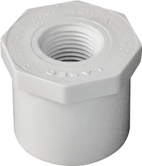 Xirtec 140 435726 Reducing Bushing, 1-1/4 x 1/2 in, Spigot x FPT, White, SCH 40 Schedule, 150 psi Pressure