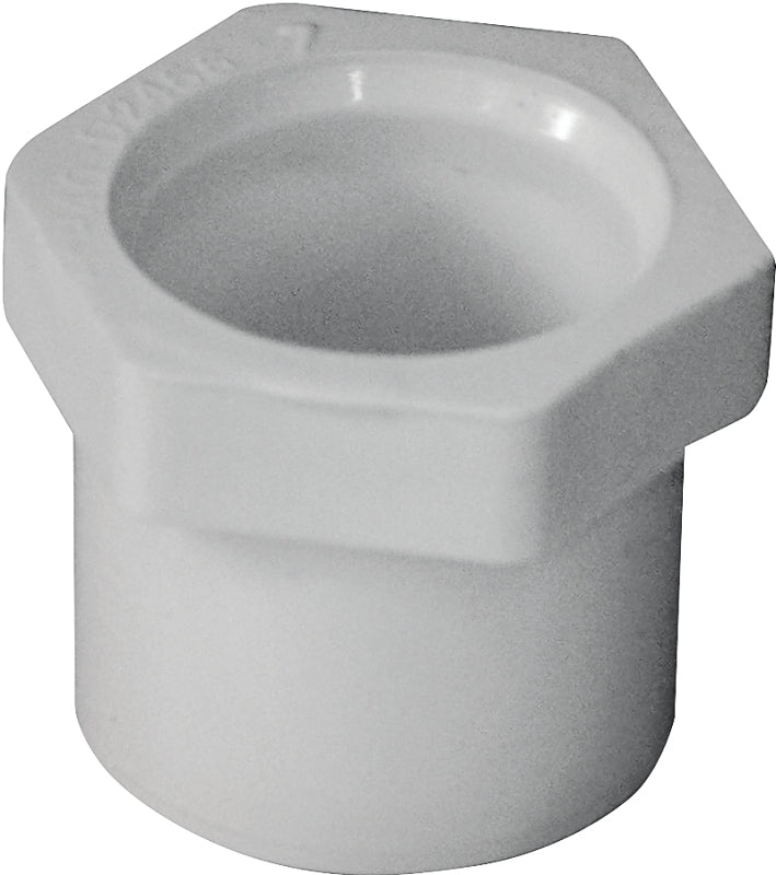 Xirtec 140 435646 Reducing Bushing, 3/4 x 1/2 in, Spigot x Socket, PVC, SCH 40 Schedule