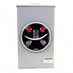 Siemens Murray SJ102AX Meter Socket, 1 -Phase, 135 A, 300 V, 4 -Jaw, Overhead, Underground Cable Entry