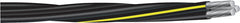 Southwire 4/0 4/0 2/0 URD Building Wire, #4/0 AWG Wire, 3 -Conductor, 500 ft L, Aluminum Conductor, Yellow Sheath