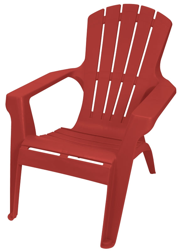 Gracious Living Adirondack II 11482-26ADI Adirondack Chair, 29-3/4 in W, 35-1/4 in D, 33-1/2 in H, Resin Seat