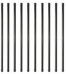 BALUSTER RND STL BLK 26X3/4IN