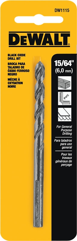 DW1115 DRILL BIT OXIDE 15/64IN