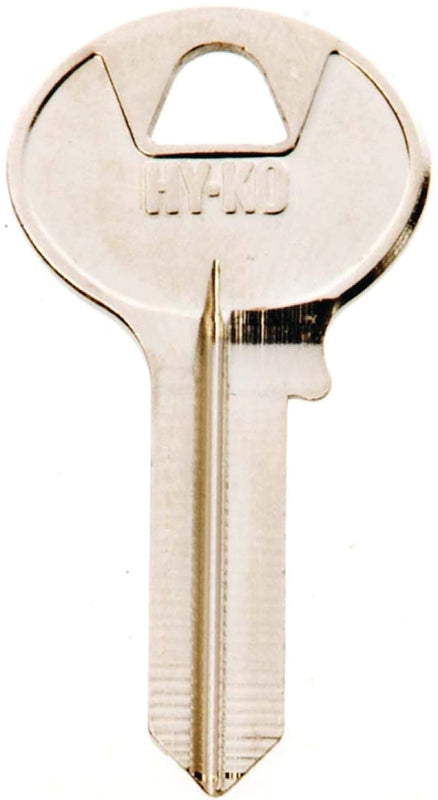 Hy-Ko 11010CO106 Key Blank, Brass, Nickel, For: Corbin Russwin Cabinet, House Locks and Padlocks