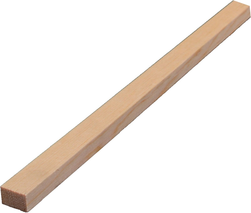 ALEXANDRIA Moulding 0W254-20096C1 Primed Parting Stop Moulding, 8 ft L, 3/4 in W, Pine