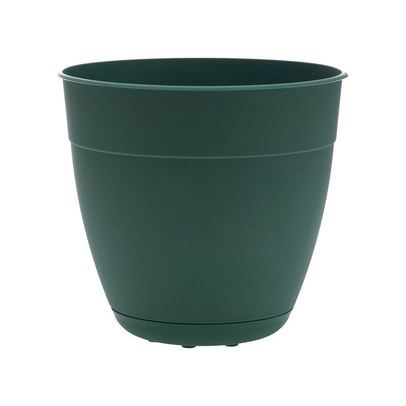 Bloem Dayton Ocean DAY0855 Planter, 8 in Dia, Round, Plastic, Turtle Green