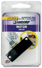 Jandorf 61031 Switch, 21 A, 125/250 V, SPST, Tab Terminal