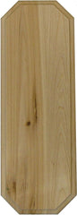 Hy-Ko AK-300 Address Plaque, Rectangular, Natural Cedar