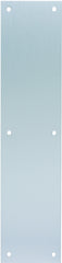 Schlage C8200PA28 3.5X1 Push Plate, Aluminum, Anodized, 15 in L, 3-1/2 in W