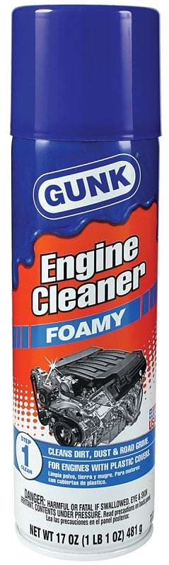 Gunk FEB1CA Engine Cleaner, 17 oz, Liquid, Aromatic