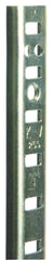 Knape & Vogt 255 PK255 ZC 24 Shelf Standard, 500 lb, 23 ga Thick Material, 5/8 in W, 24 in H, Steel, Zinc