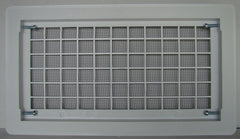 Bestvents 510WH Foundation Vent, 15-1/4 in W, Polypropylene, White