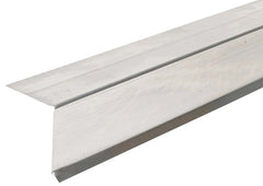 Primesource REG112MF Drip Edge, 10 ft L, Hem Edge, Steel