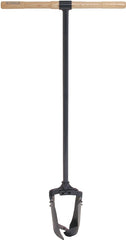 Seymour 21326 Iwan Adjustable Auger, Riveted Blade, Steel Blade, Hardwood Handle, T-Shaped Handle, 47 in OAL