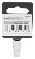 Vulcan MT6488936 Drive Socket, 6 mm Socket, 1/4 in Drive, 6-Point, Chrome Vanadium Steel, Chrome