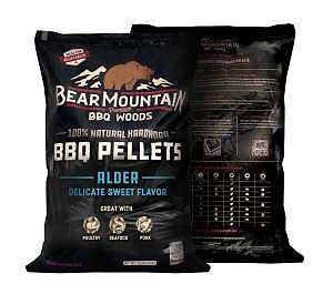 Bear Mountain FK11 BBQ Pellet, Alder, 20 in L, Hardwood, 20 lb Bag