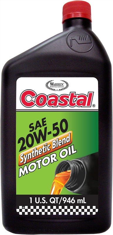 Coastal 10701 Motor Oil, 20W-50, 1 qt