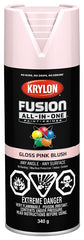 Krylon 427170007 Spray Paint, Gloss, Pink Blush, 12 oz, Can